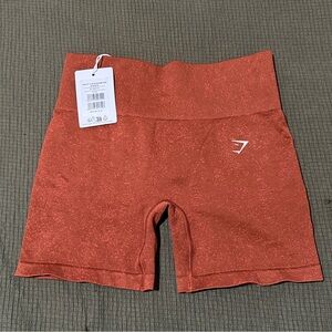 Gymshark Rust High-Waisted Shorts